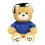 Graduation Bear Plush – Soft Brown Teddy with Cap and 2