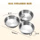 304 Stainless Steel Egg Poacher 3-Cup 4