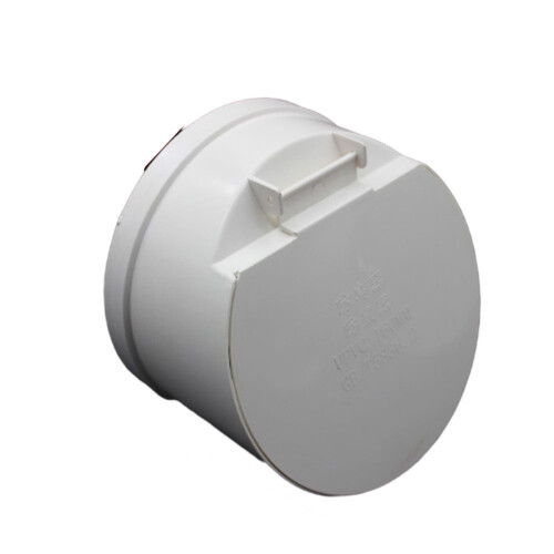 PVC drainage pipe floor drain with auto-closing 2