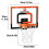Indoor Mini Basketball Hoop with Electronic Scoreboard, 3