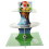 Football Cake Stand Multi-Tier Sturdy Paper Holder 6