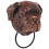 Antique Gothic Ring Door Knocker with Dog Accent 6