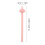 Clip-On Plastic Bird Perches Light Color 20pcs 3