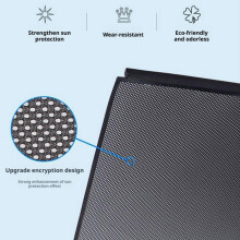 Car Roller Curtain Universal Flexible Sunshade Privacy Sun UV Protection Window Sun Curtain B:Right