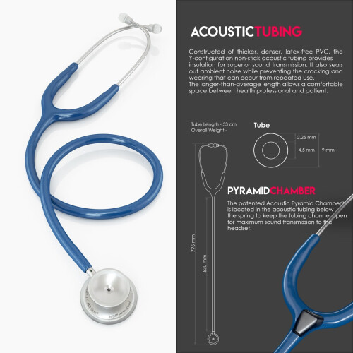 MDF MD One Stainless Steel Stethoscope 2