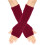 Women's Knitted Arm Warmers with Thumb Hole 2