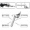 CNC Aluminum Throttle Grip 7/8 inch 22mm with Cable 3