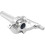 CNC Aluminum Throttle Grip 7/8 inch 22mm with Cable 7