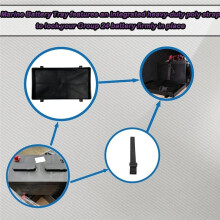 For Group 24 Series Battery Tray with Strap, Heavy Duty Battery Holder for Automotive, Marine, Boat and RV Batteries