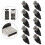 USB 2.0 Type A Male Connector 4-Pin with Plastic Shell 10 6