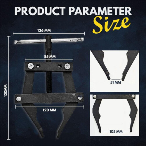 Motorcycle Chain Puller Holder Tool #60 to #100 1