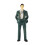 50 Seated and Standing Model Passenger Figures with 6 2