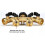 Brass Ball Valve Water Splitter 4-Way Durable 5