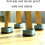 Heavy Duty Adjustable Bed Sofa Legs 4-Pack 2.5–4 Inch 6