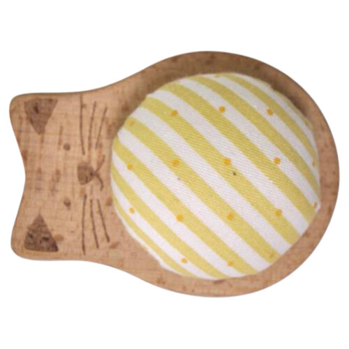 Sewing Pin Holder Round Cushion for Beginners Yellow 1