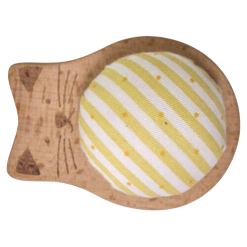 Sewing Pin Holder Round Cushion for Beginners Yellow 2