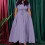 Damen Plus Size Helllila Swingkleid Rundhalsausschnitt Kurz 2