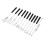 Chocolate Dipping Fork Set Stainless Steel 10 pcs 2