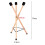 Triangle Drum Bracket Solid Wood 93cm 8