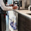 Wolf Hanging Kitchen Towel with Snap Button and Loop 5