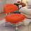 Ergonomic Desk Chair with Reclining Backrest and 360 2