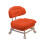Ergonomic Desk Chair with Reclining Backrest and 360 3