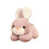 Lapin de Pâques en peluche, 20 cm, blanc, rose, violet 2