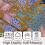 Boho Blackout Curtains Floral Print 2 pcs 42x108 in 5