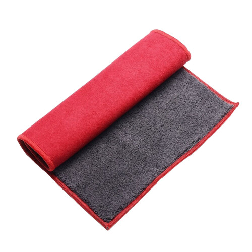 Panno in microfibra per autolavaggio, effetto scamosciato, double-face, 60x30 cm 1