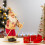 Figurine de Père Noël skiant pour cheminée (1 pièce) 6