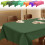 Nappe rectangulaire en plastique 53,93  72,04 pouces 8