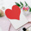 Heart-Shaped Blank Cards 100 Pieces 2