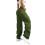 Women's High-Waisted Cargo Pants Green 2XL 6