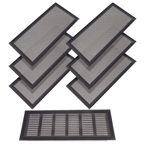 Bathroom Rug with Magnetic Rectangular Floor Vent Cover 2
