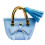 1/6 Scale Handbag with Bow Tie for 12" BJD Dolls Light Blue 4