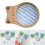 Sewing Pin Holder Round DIY Craft Cushion Blue 8