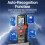 ANENG M129 Digital Multimeter Auto Range 4000 Counts Rechargeable NCV AC  Voltage Resistance Meter with Flashlight 4