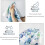 Blue Eucalyptus Kitchen Towels Set of 2 16"x28" 3