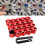 Car Wheel Lug Nut Covers Red 19mm 20 Pieces 6
