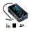 Tire Pump Electrical Compact for Motorcycle 25L/Min 7.4V 2