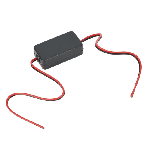 Car Rear View Camera Power Relay Capacitor Filter Connector 2