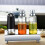 Gravity Electric Salt and Pepper Grinder with LED Light and 6