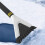 Car Ice Scraper with Rubber Edge 10.06 Inch 2