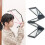 Nishomee Folding Mirror 360 Haircutting Makeup 2 pcs 4