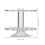Clear Floral Stem Holder for Arrangements 1 Set 2
