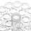 Clear Floral Stem Holder for Arrangements 1 Set 3