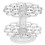 Clear Floral Stem Holder for Arrangements 1 Set 6