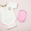 Prolunga con bottoni a pressione per body in cotone per bambini (5 pezzi) 4