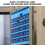 Classroom Organizer Pocket Chart Blue Cloth Iron 10 Pockets 5