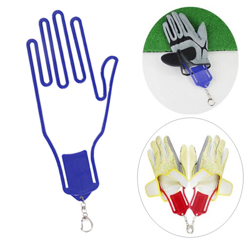 Pro Golf Gloves Stretcher Holder Drying Shaper Tool ABS Blue 2